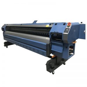 brzi pisač za otapala 3.2m, digitalni fleksibilni tiskarski stroj za tiskanje banera K3204I